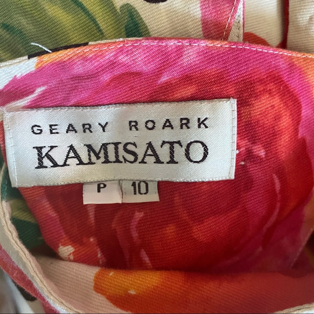 Geary Roark Kamisato Floral Dot Back Cut Out Dress - Picture 6 of 8